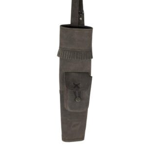 White Feather Quiver Traditional Hurricane Brown
