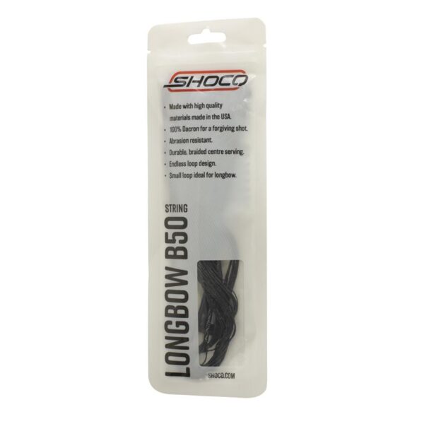 Shocq String Longbow B50 Black – Image 2